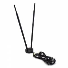 4G LTE 9dBi Sisäuima Dual Omni Antenni TS9 3m