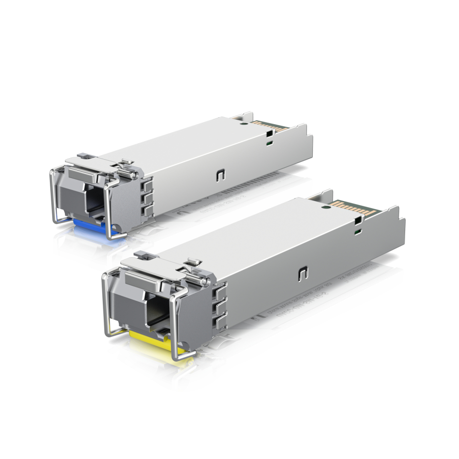 Ubiquiti 1Gbps kaksisuuntainen yksimuoto-optiikkamoduuli, 20-Pack  