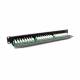 Kytkentätaulu Cat6 UTP 24-Port RJ-45 19" 1U hyllyllä