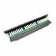 Kytkentätaulu Cat6 UTP 24-Port RJ-45 19" 1U hyllyllä