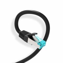 Patch-kaapeli FTP Cat5e 25m musta