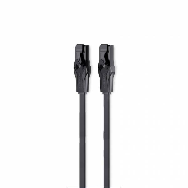 Tasainen Patch-kaapeli UTP Cat6 3m musta