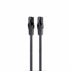 Tasainen Patch-kaapeli UTP Cat6 3m musta