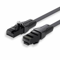 Tasainen Patch-kaapeli UTP Cat6 3m musta