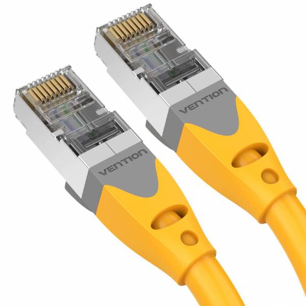 Patch-kaapeli SSTP Cat6A 5m keltainen