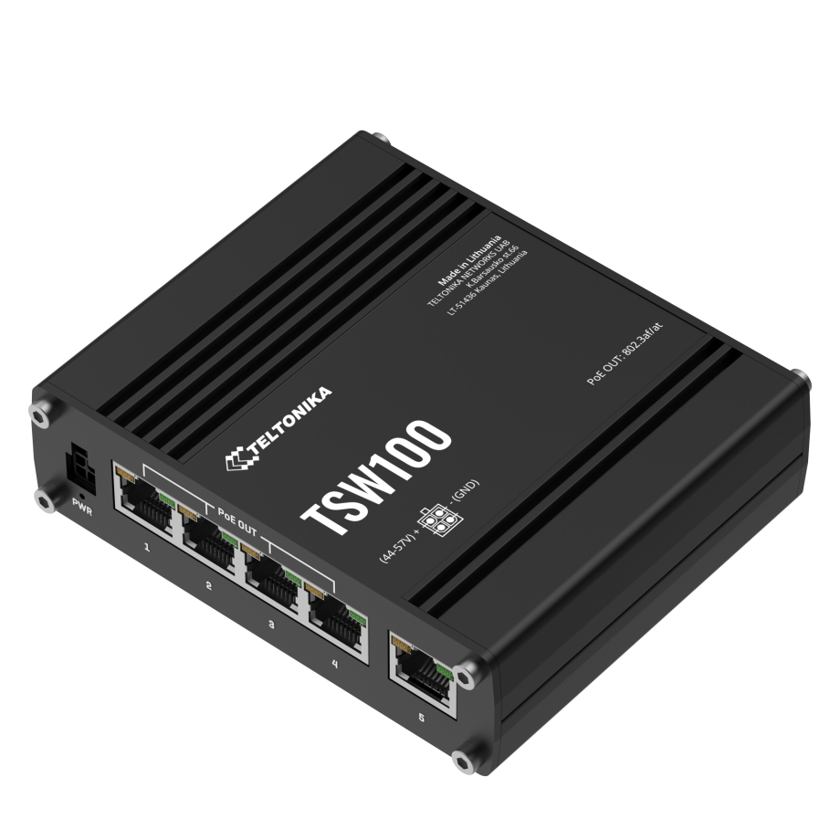 Teltonika TSW100 PoE-Kytkin