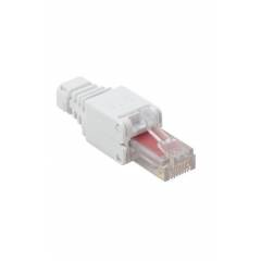 RJ45 Toolless Connector Cat6 valkoinen