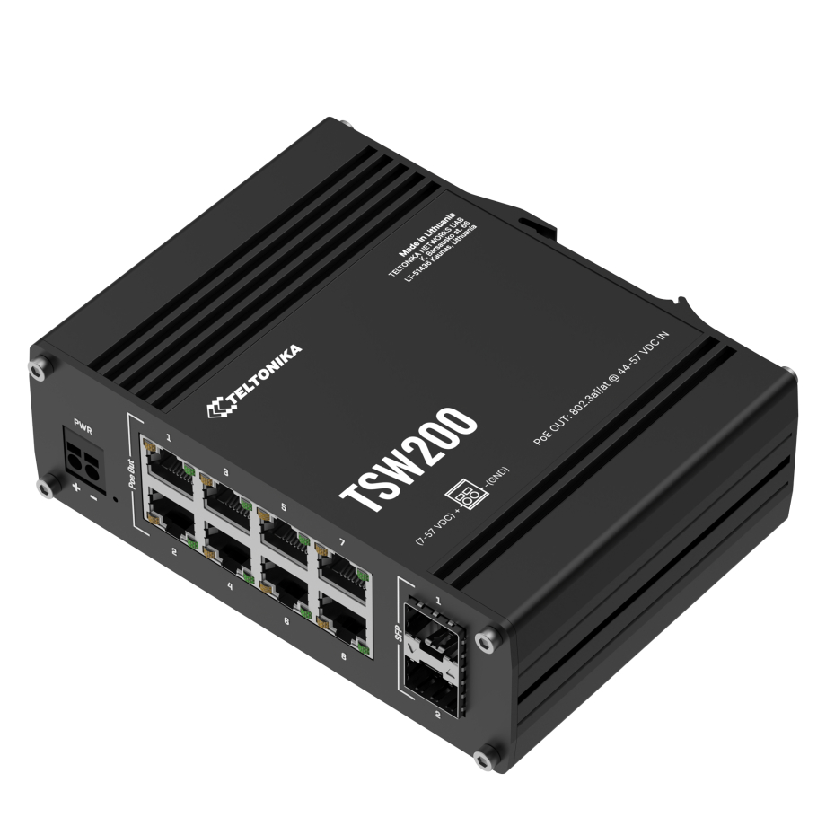 Teltonika TSW200 PoE-Kytkin