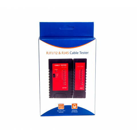 Verkkokaapelin Testaaja RJ11/ RJ12/ RJ45