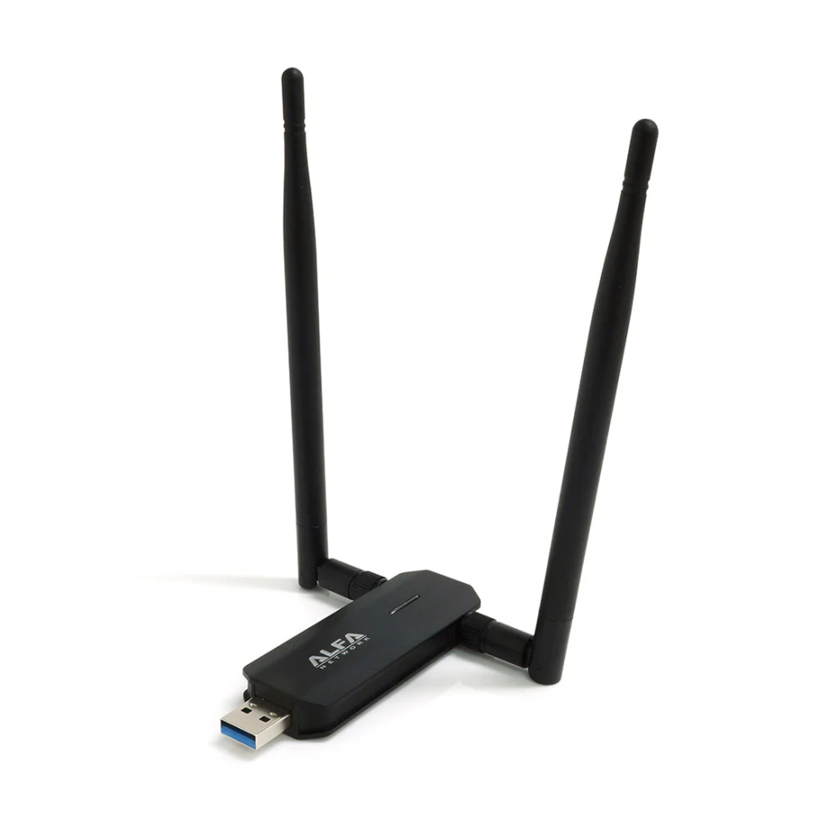 Alfa AWUS036AX USB WiFi 6 sovitin Kaksitaajuus Tehokas Getic