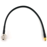 SMA Male / N Male 30cm koaksiaalikaapeli — HF240 (vastaa LMR240)