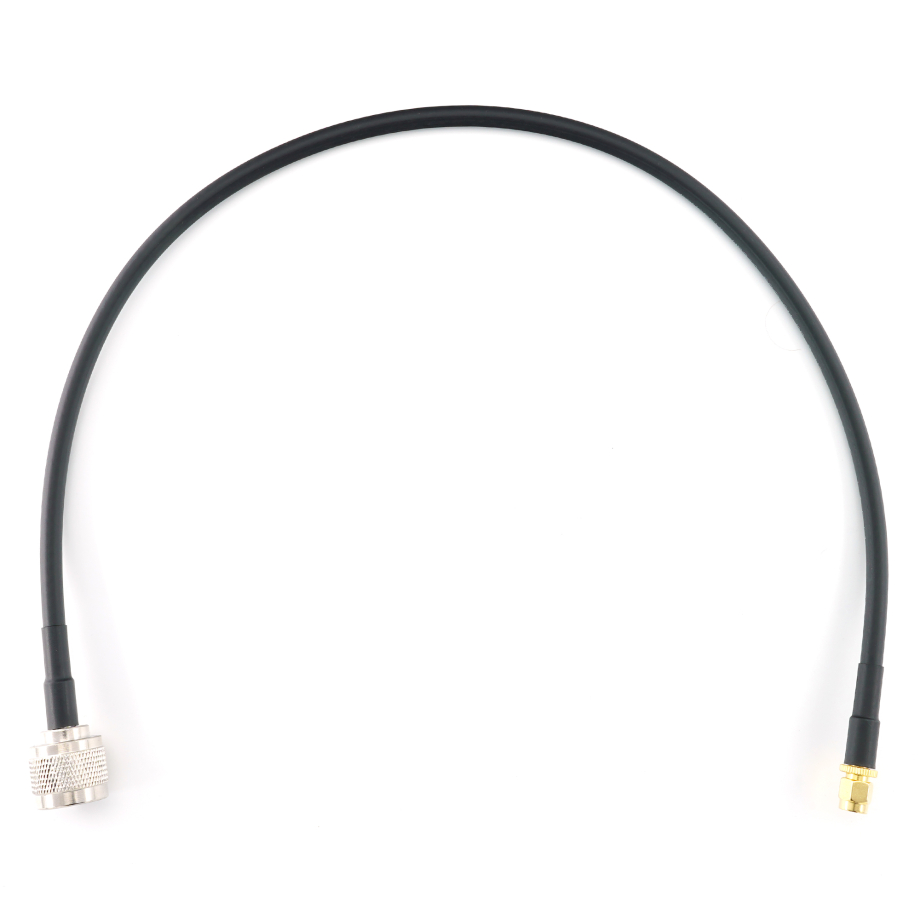 SMA Male / N Male 50cm koaksiaalikaapeli — HF240 (vastaa LMR240)