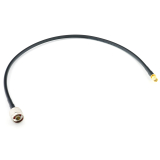 SMA Male / N Male 50cm koaksiaalikaapeli — HF240 (vastaa LMR240)