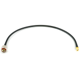 SMA Male / N Male 50cm koaksiaalikaapeli — HF240 (vastaa LMR240)