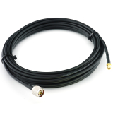 SMA Male / N Male 5m koaksiaalikaapeli — HF240 (vastaa LMR240)