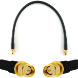 SMAN Male / SMA Male 30cm koaksiaalikaapeli — HF240 (vastaa LMR240)