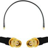 SMA Male / SMA Male 50cm koaksiaalikaapeli — HF240 (vastaa LMR240)