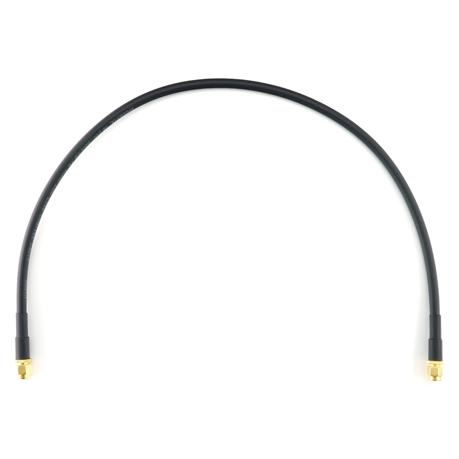 SMA Male / SMA Male 50cm koaksiaalikaapeli — HF240 (vastaa LMR240)