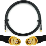 SMA Male / SMA Male 3m koaksiaalikaapeli — HF240 (vastaa LMR240)