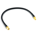 SMA Male / SMA Female 30cm koaksiaalikaapeli — HF240 (vastaa LMR240)