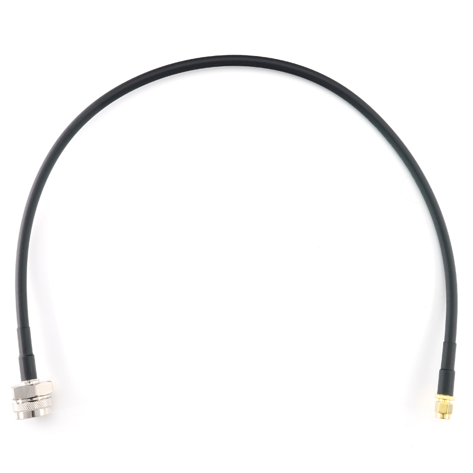 SMA Male / N Male Hex 50cm koaksiaalikaapeli — HF240 (vastaa LMR240)