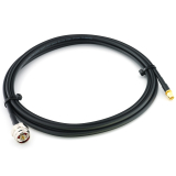 SMA Male / N Male Hex 2m koaksiaalikaapeli — HF240 (vastaa LMR240)