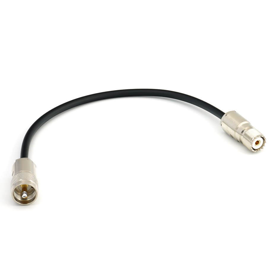 PL259 / SO239 30cm UHF CB-radion koaksiaalikaapeli — HF240 (vastaa LMR240)