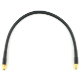 RP-SMA Male / RP-SMA Male 30cm koaksiaalikaapeli — HF240 (vastaa LMR240)
