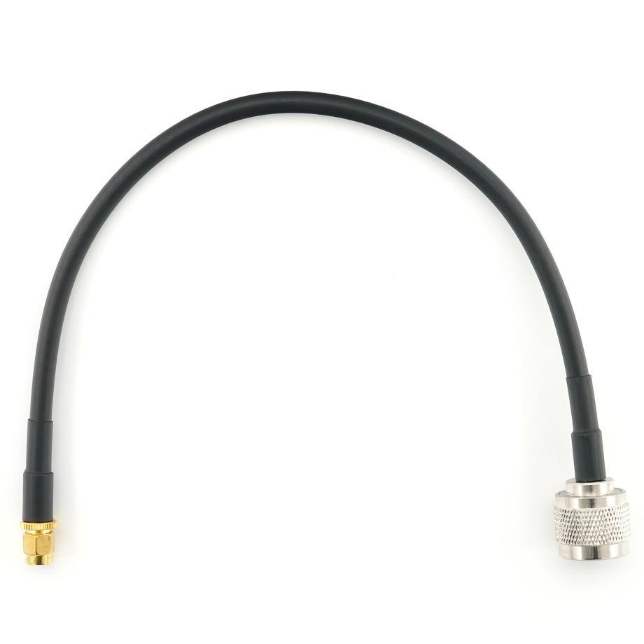 RP-SMA Male / N Male 30cm koaksiaalikaapeli — HF240 (vastaa LMR240)