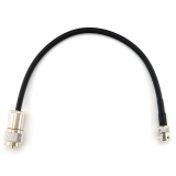 BNC Male / PL259 30cm UHF koaksiaalikaapeli — HF240 (vastaa LMR240)