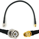 BNC Male / SMA Male 30cm koaksiaalikaapeli — HF240 (vastaa LMR240)