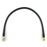 BNC Male / SMA Male 30cm koaksiaalikaapeli — HF240 (vastaa LMR240)