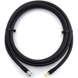 SMA Male / RP-TNC Male 25m koaksiaalikaapeli — elastinen HF-400-UF (vastaa LMR400 UF UltraFlex)