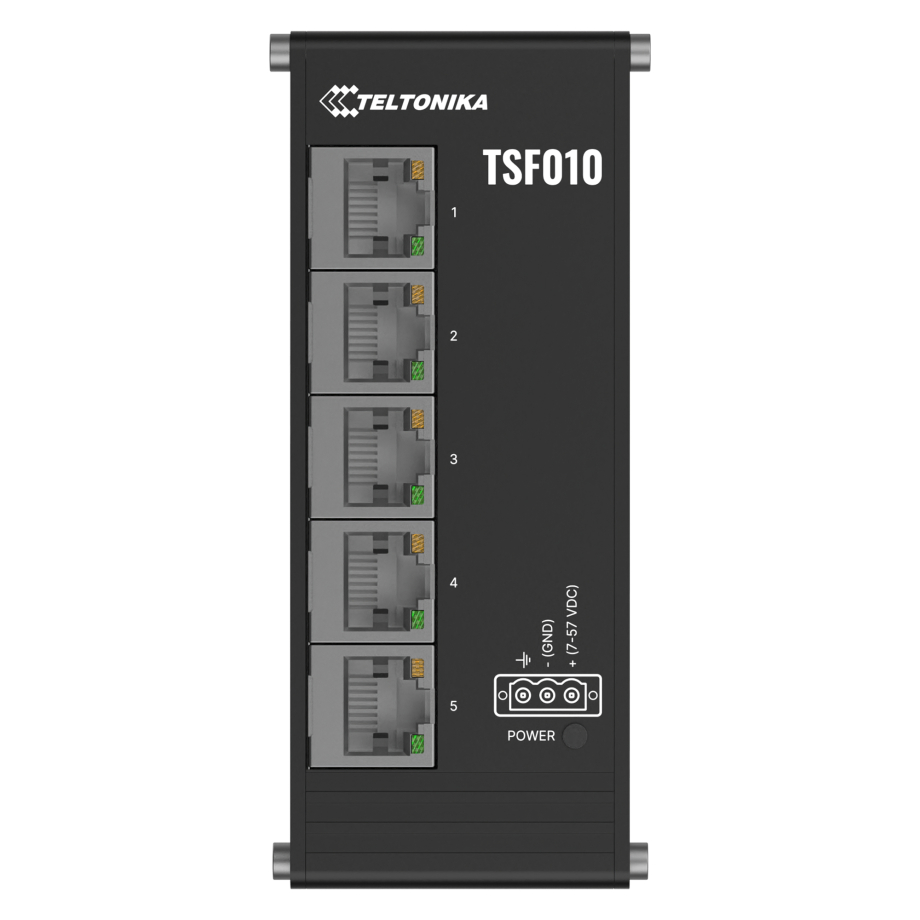Teltonika TSF010 kompakti Ethernet-kytkin