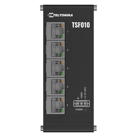 Teltonika TSF010 kompakti Ethernet-kytkin