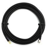 SMA Male / N Female 20m elastinen koaksiaalikaapeli — vastaa LMR400 UF UltraFlex