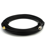 SMA Male / N Female 20m elastinen koaksiaalikaapeli — vastaa LMR400 UF UltraFlex