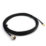 N Male / SMA Male 2m RG58/U koaksiaalikaapeli