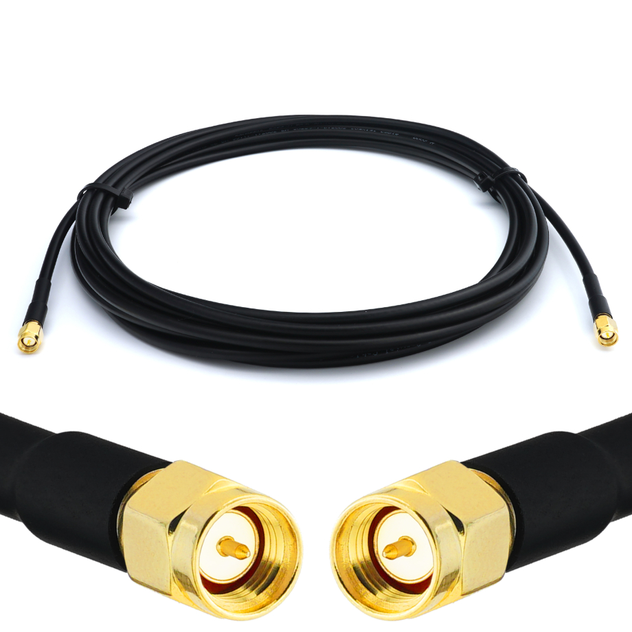 SMA Male / SMA Male 50cm RG58/U koaksiaalikaapeli