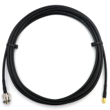 RP-SMA Male / N Female 2m RG58/U koaksiaalikaapeli
