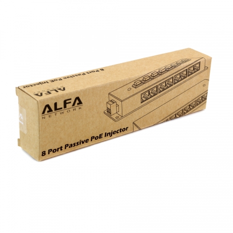 Alfa 8-Port Passiivinen PoE-Injektori