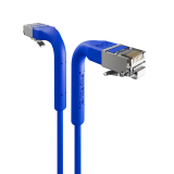 Broadbe ohut Patch-kaapeli 10G sininen 1m 12 kpl