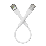 Broadbe ohut Patch-kaapeli 10G valkoinen 0.1m