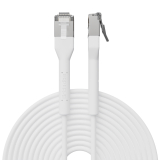 Broadbe ohut Patch-kaapeli 10G valkoinen 12m