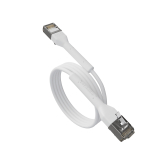 Broadbe ohut Patch-kaapeli 10G valkoinen 1m 12 kpl