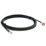 Mini UHF Male / N Male 1m RG58/U koaksiaalikaapeli
