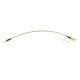 Pigtail-kaapeli MMCX Male Straight / RPSMA Female 25cm