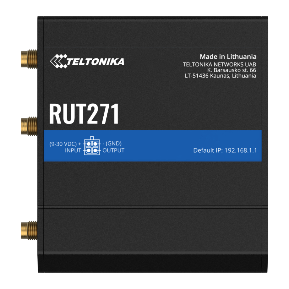 Teltonika RUT271 Redcap 5G-reititin