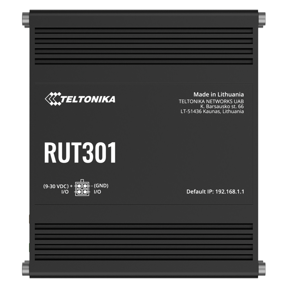 Teltonika RUT301 teollinen Ethernet-reititin