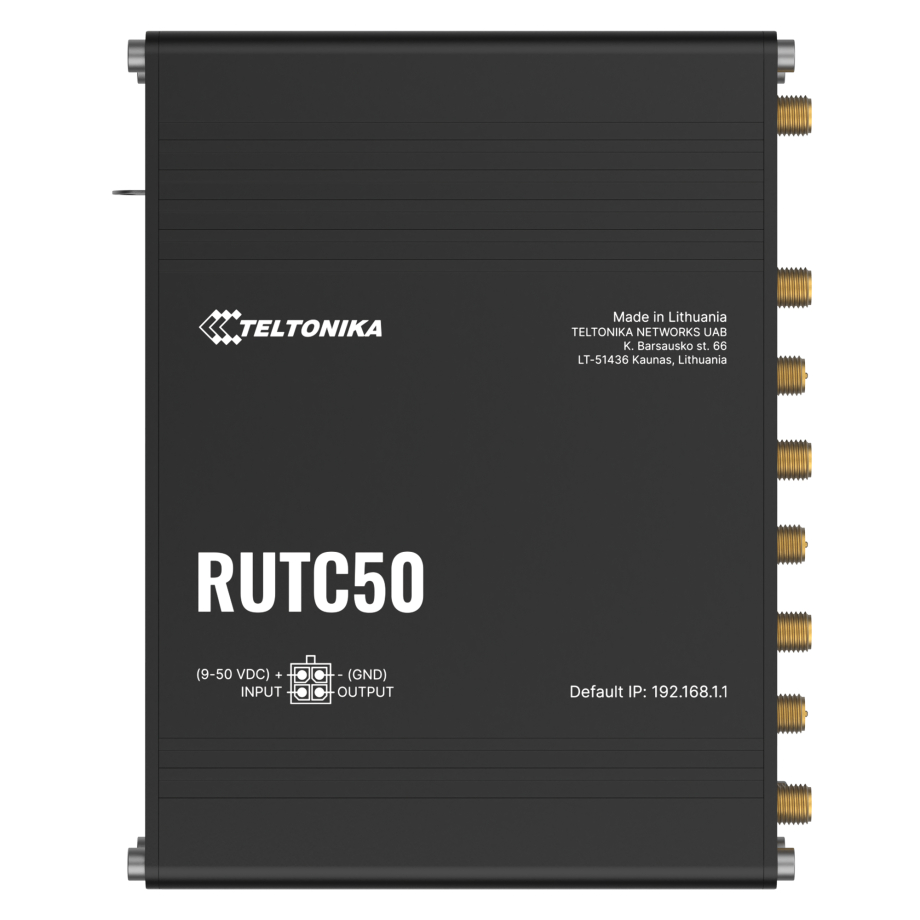 Teltonika RUTC50 5G & Wi-Fi 6 -reititin